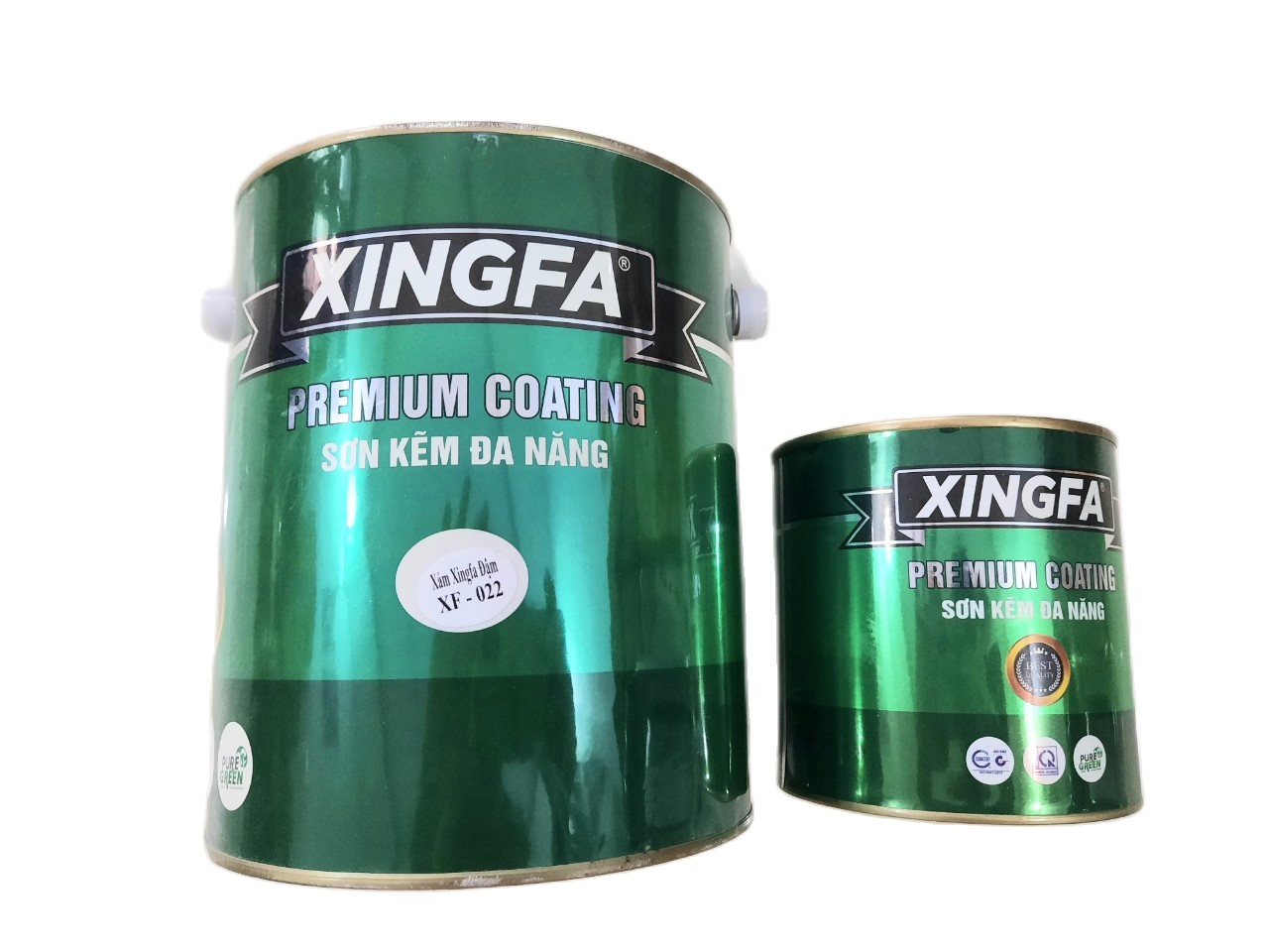 SƠN SẮT MẠ KẼM 2K - 2 THÀNH PHẦN (4 Kg/Bộ) - XINGFA