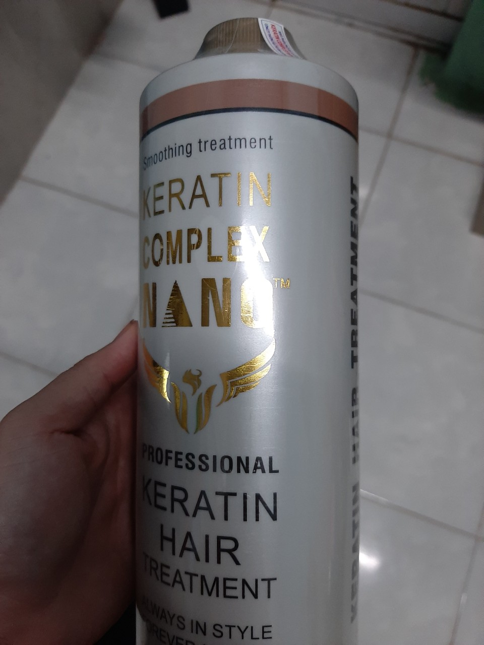 KERATIN COMPLEX NANO phục hồi tóc hư tổn