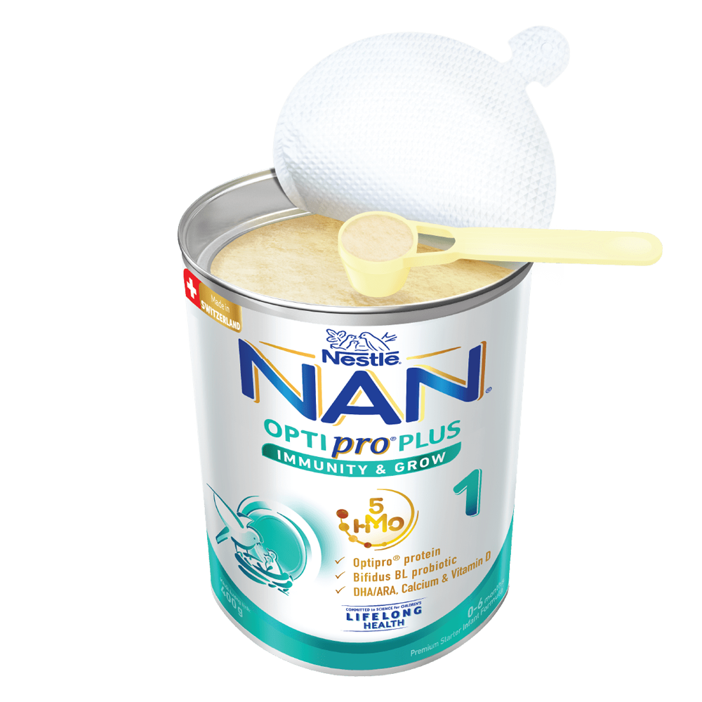 [Date 6.2025] Sữa Bột Thụy Sỹ Nan Optipro 1 Lon 400g