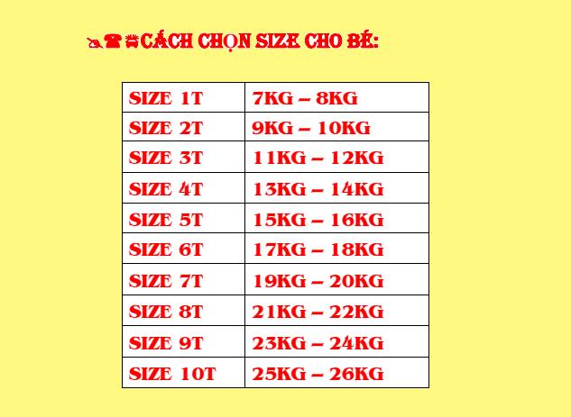 Áo thun ba lỗ bé trai từ 7kg - 26kg