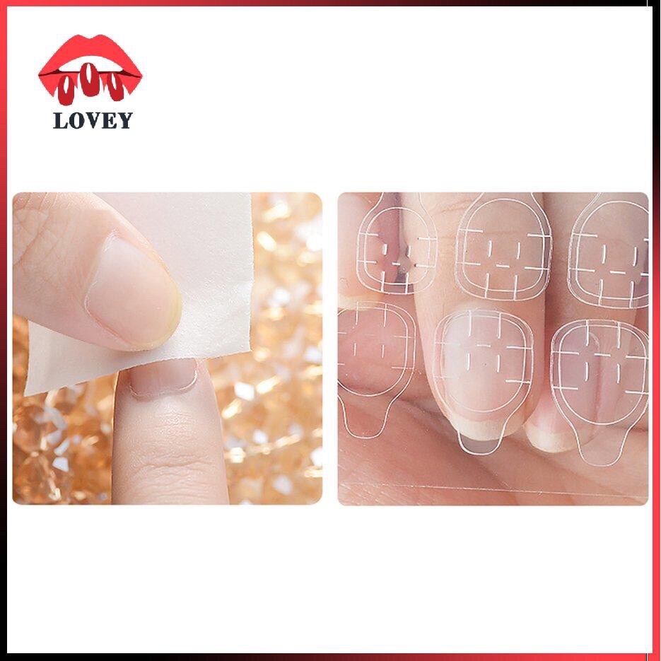 Keo silicon dán móng keo thạch dán nail box tạm thời  miếng