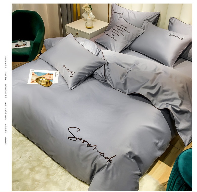 Bộ Drap Cotton Tencel nhập
