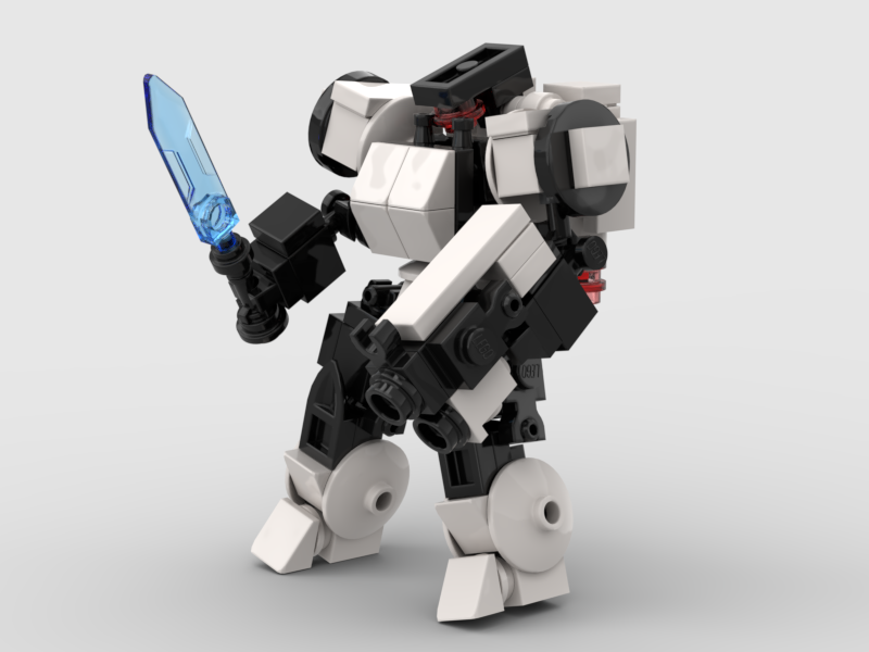 Le Go Đồ Chơi Lắp Ráp Robot Moc Mech Swap