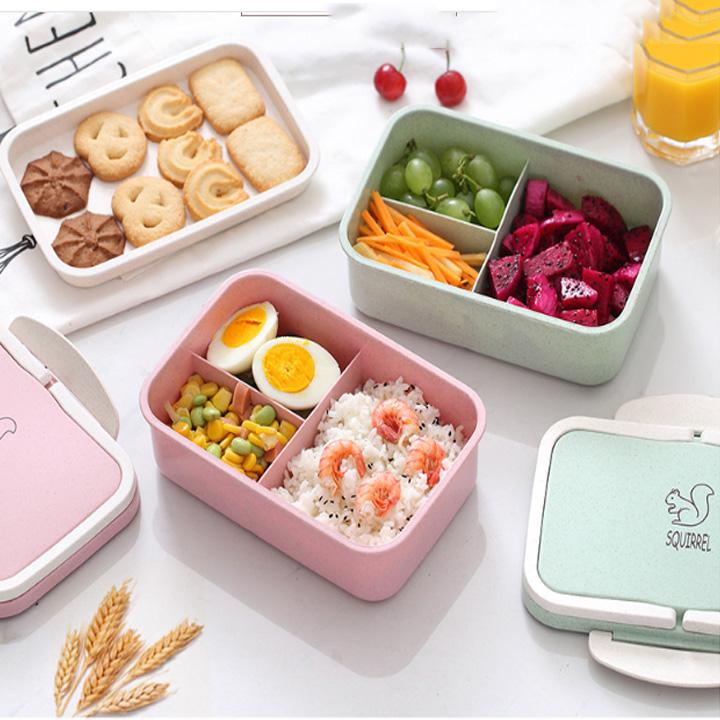 Hộp 3 ngăn đựng cơm tiện lợi