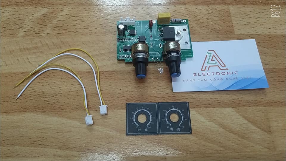 Mạch hàn cell pin 100A có chỉnh cường độ