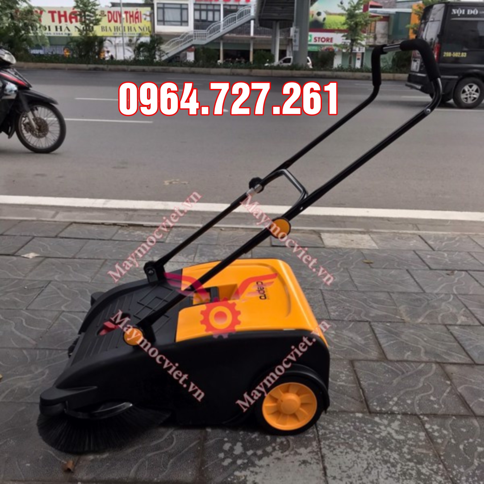 Máy quét rác đẩy tay Clepro CW-800/02