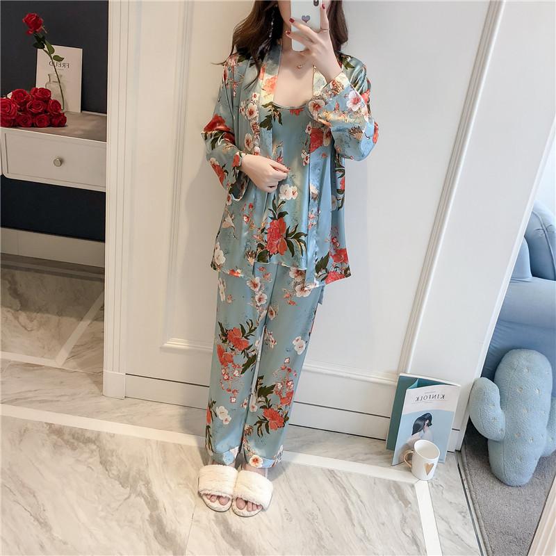 Set ngủ lụa 3 món sang chảnh