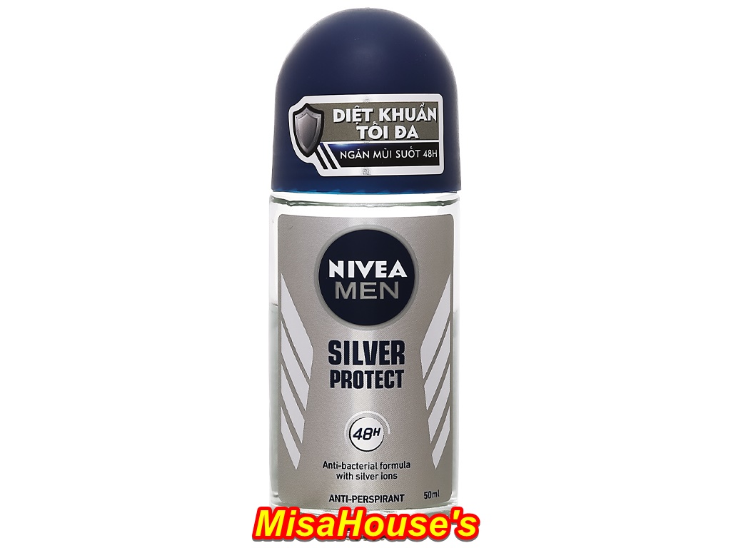 Nivea Men Silver Molecular Deodorant Roll-On (50 ml)