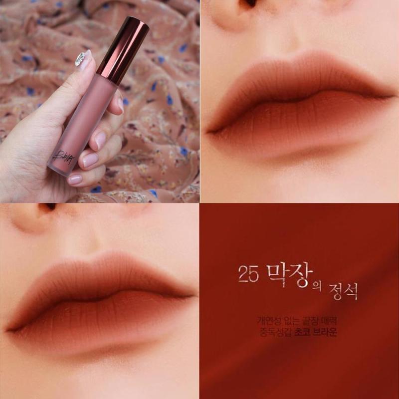 SON KEM LÌ BBIA LAST VELVET LIP TINT MÀU 25 - ĐỎ NÂU TRẦM cao cấp