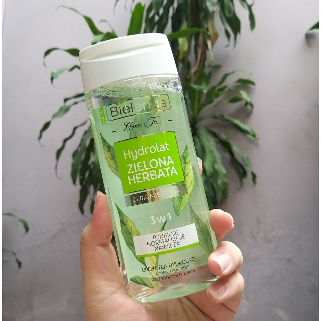 Toner bielenda herbata trà xanh 3in1
