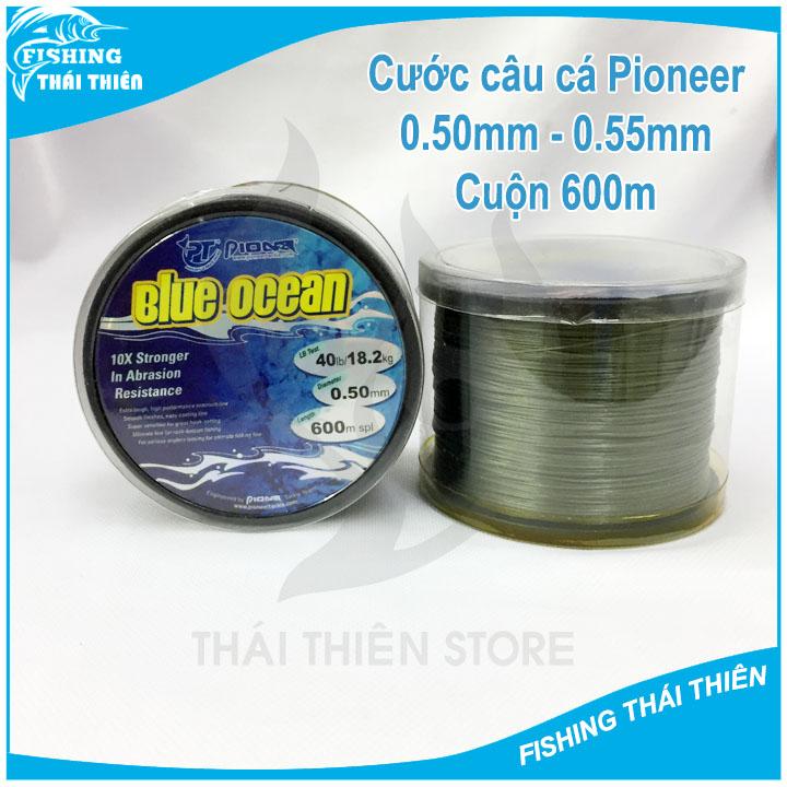 Dây cước câu cá Pioner BlueOcean cuộn 600m
