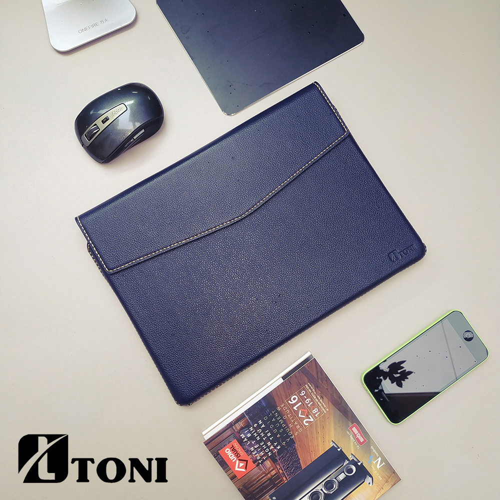 Bao da thật Surface Pro 3,4,5,6,7- Dell Xps 13" handmade TONI