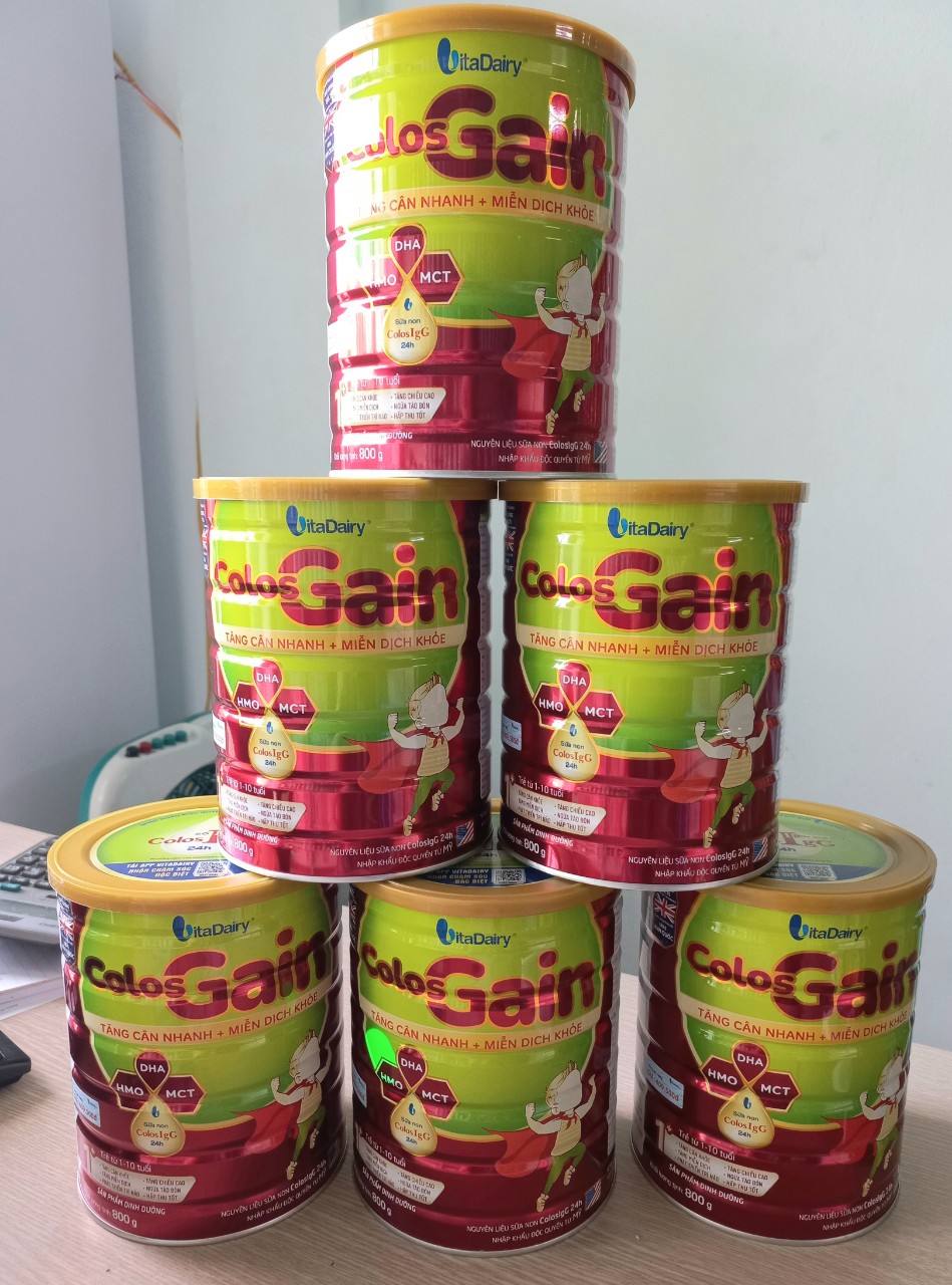 Sữa tăng cân Colos Gain 800g [Date Mới]