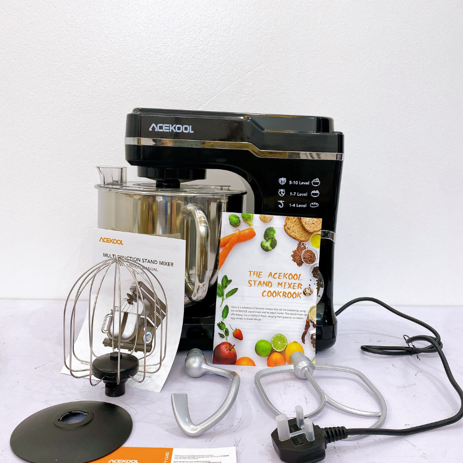 (thương hiệu Mỹ) Máy trộn bột ACEKOOL 7L 1400W - đánh kem, đánh trứng hiệu quả