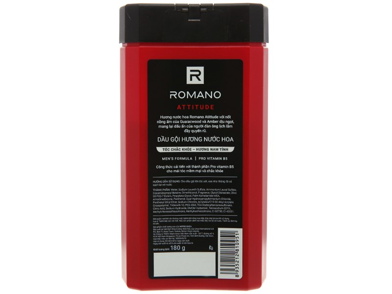 Dầu Gội Romano Atitude 180g