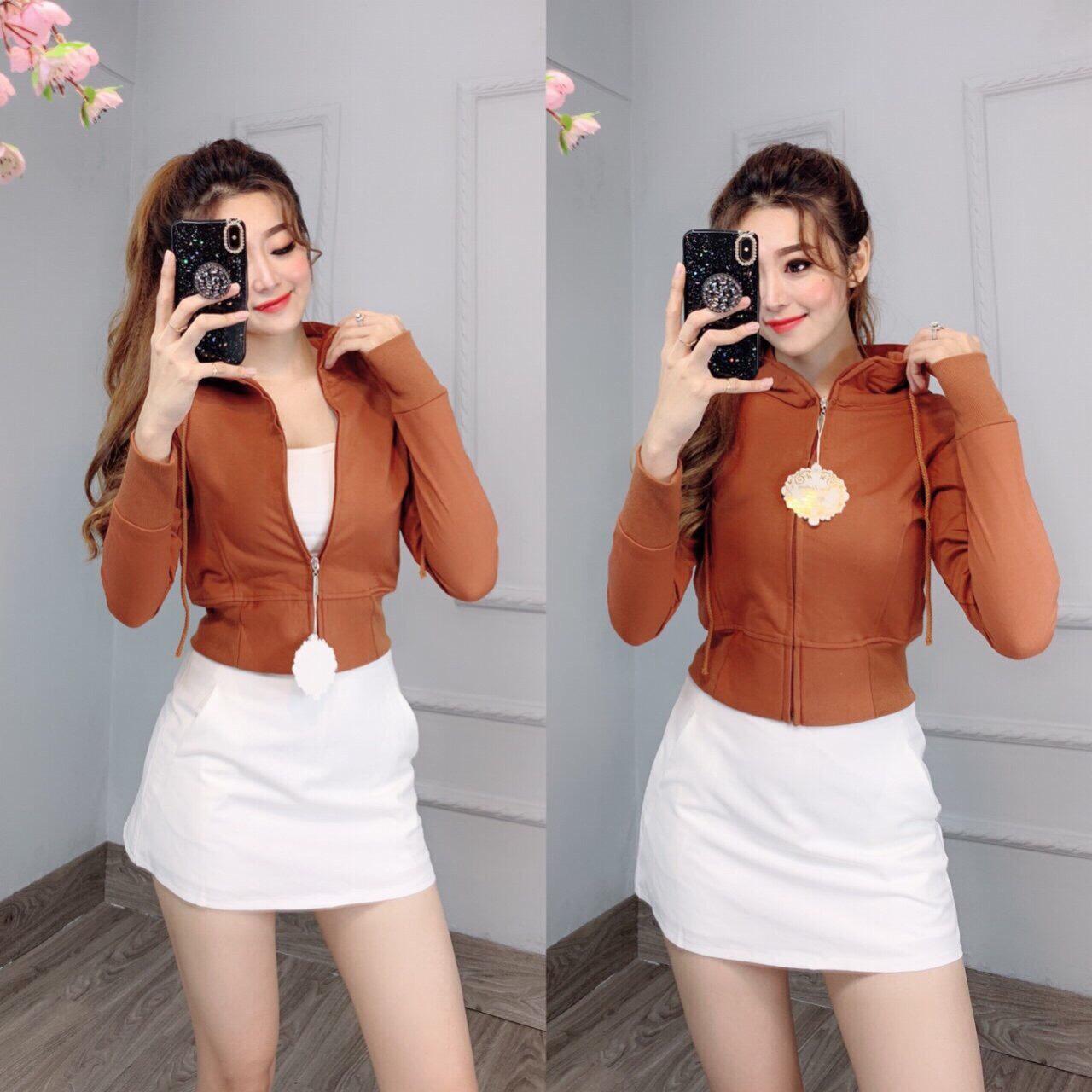 ÁO KHOÁC THUN COTTON FROM LỬNG CỰC XINH