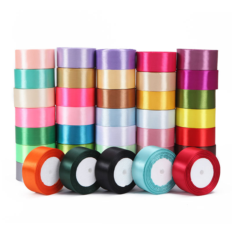 4cm size plain silk ribbon