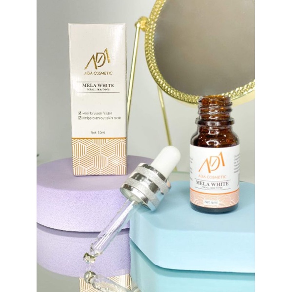 Serum Căng Bóng Mờ Thâm MELA WHITE-ADA GROUP-10ml