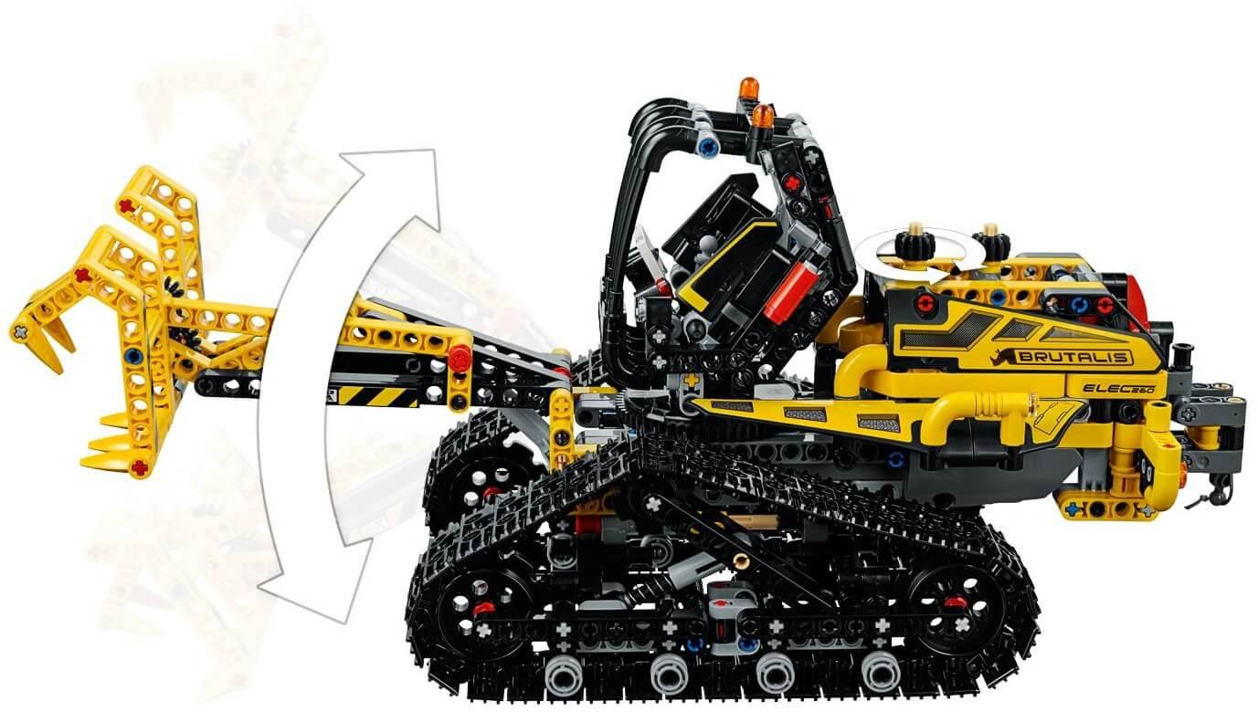 Đồ chơi lắp ráp Lego Technic 42094 - Xe Cẩu Gỗ 2-trong-1