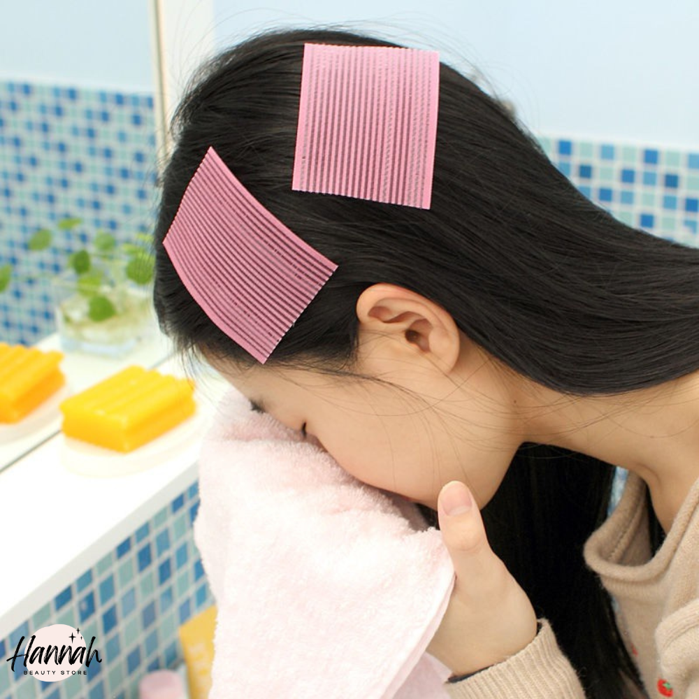 Set 2 miếng dán tóc mái miếng dán tóc con