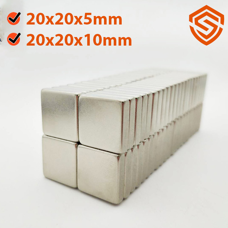 Nam châm 20x20x5/10mm