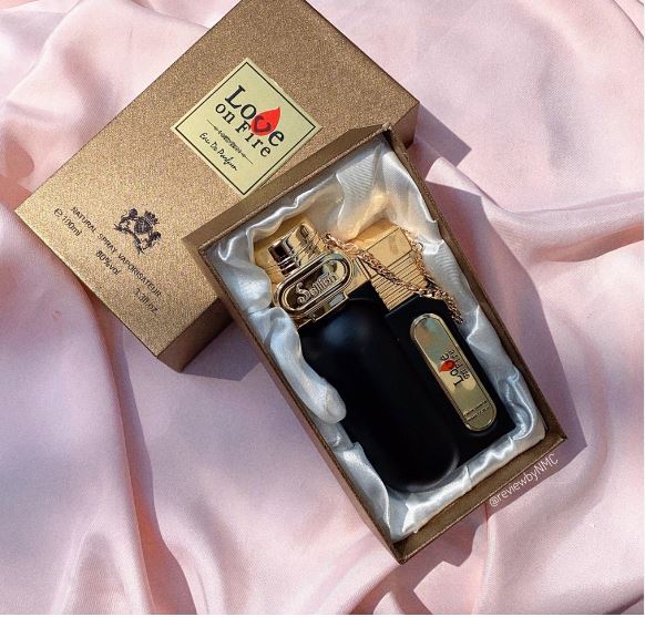 Nước hoa sellion nam hộp gỗ sang trọng love on fire chai 100ml