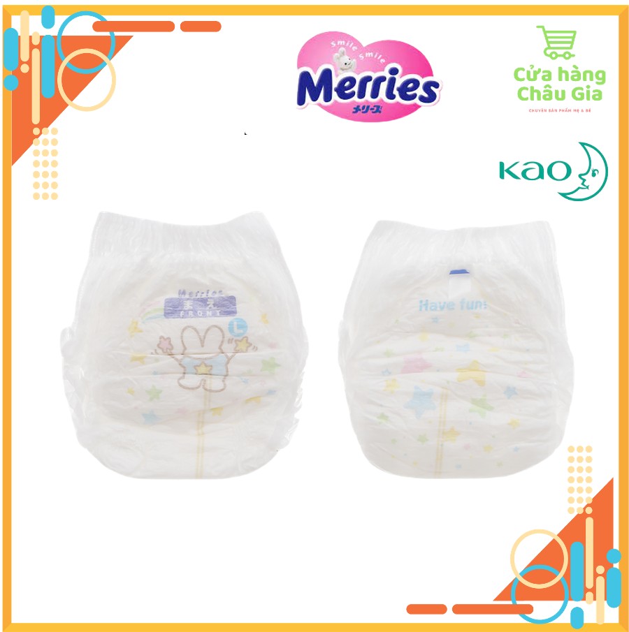 [FREESHIP 50K] [Nhập Khẩu Chính Hãng KAO] Tã/Bỉm Quần Merries nội địa nhật nhập khẩu Size L44 (8-14kg)