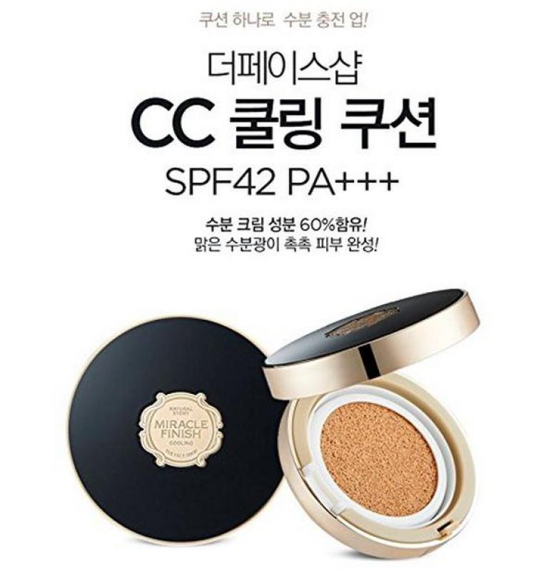 Phấn Nước The Face Shop CC Cooling Cushion SPF42 PA+++ (15g), Cực Hot