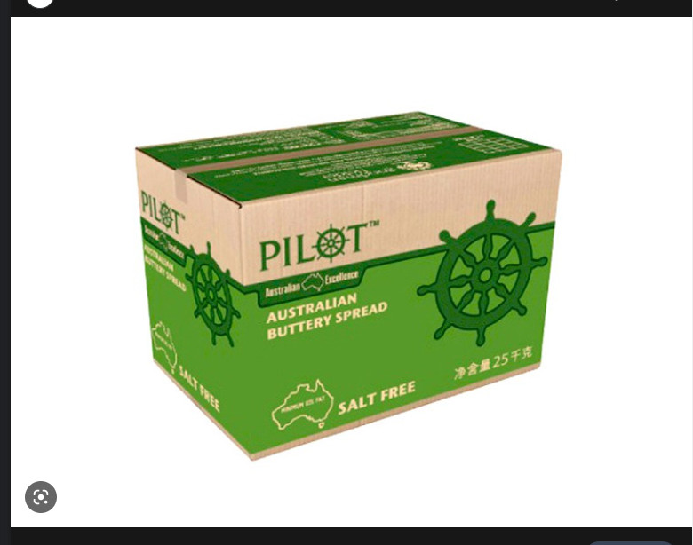 Bơ lạt thực vật Pilot Úc 200g-500g-1kg