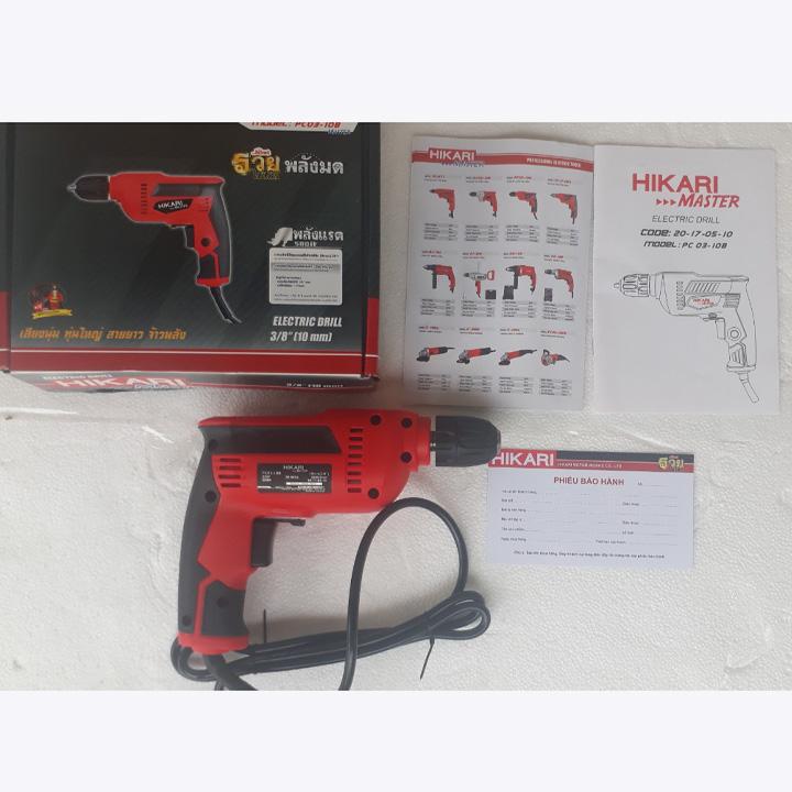 MÁY KHOAN HIKARI MŨI 10MM - PC03-10B