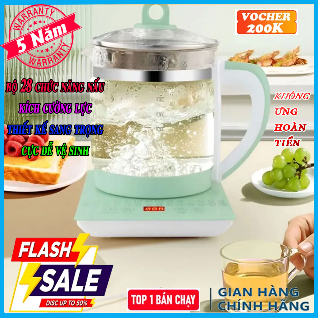 Bình đun nước siêu tốc - am nuoc sieu tốc - bình siêu tốc - ấm đun nước siêu tốc - âm nước siêu tốc - bình trà thủy tinh - ấm pha trà giữ nhiệt- ấm đun nước bếp từ