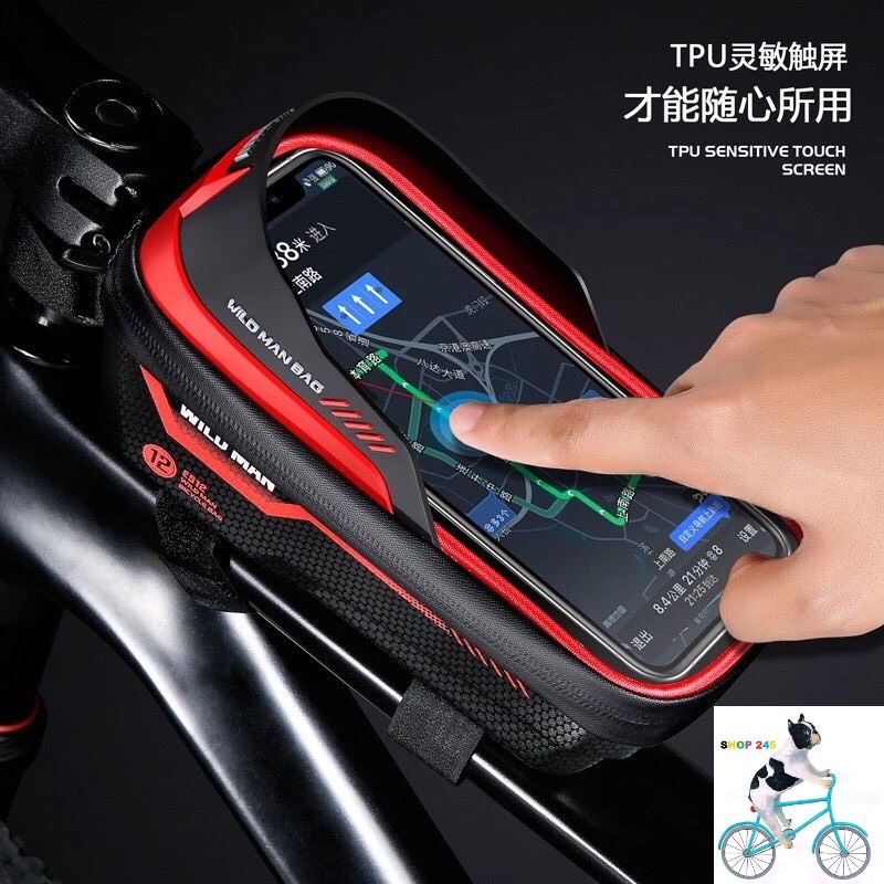 Túi Treo Khung Sườn Xe Đạp WILD MAN ES12 (HÀNG CHÍNH HÃNG)
