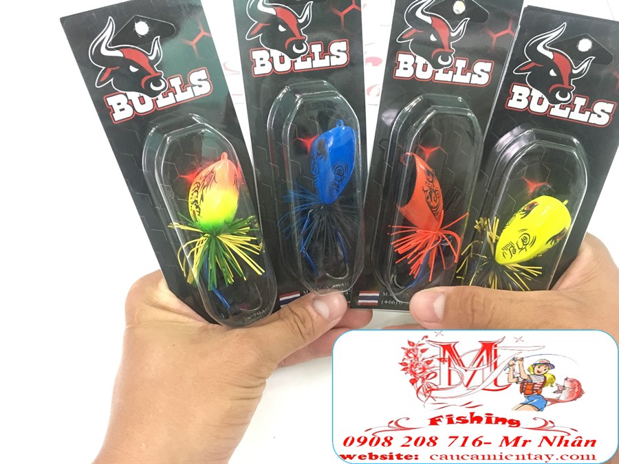 Nháy Gỗ Câu Cá Lóc Bulls Frog