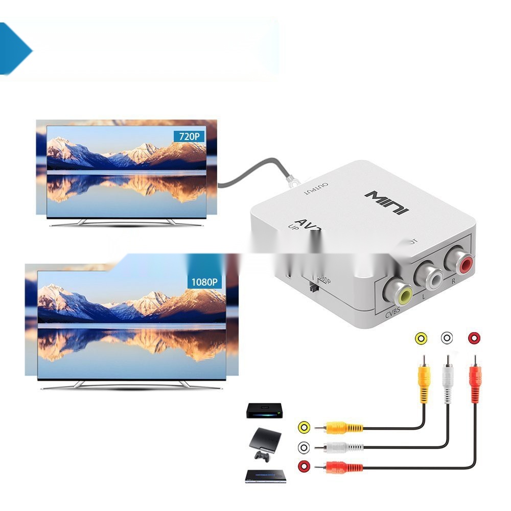 HUB Chuyển đổi mini AV sang HDMI