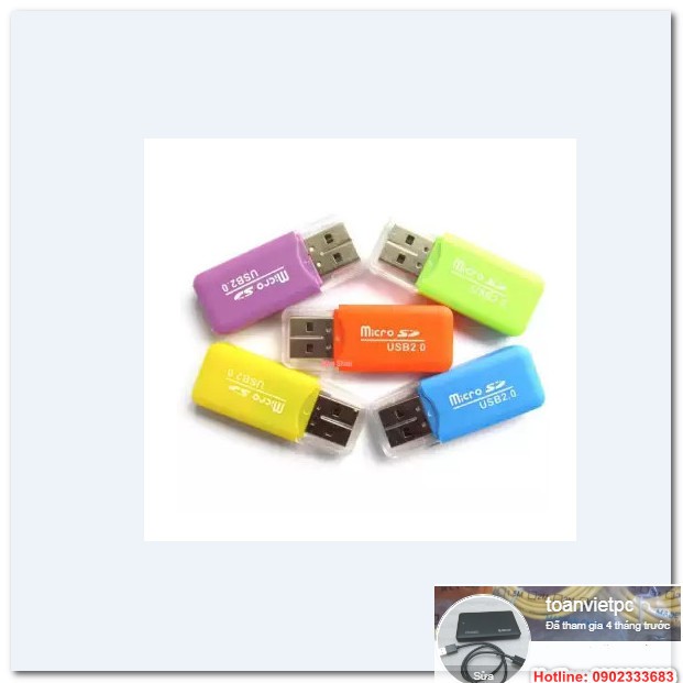 Đầu đọc thẻ sd cổng cắm usb