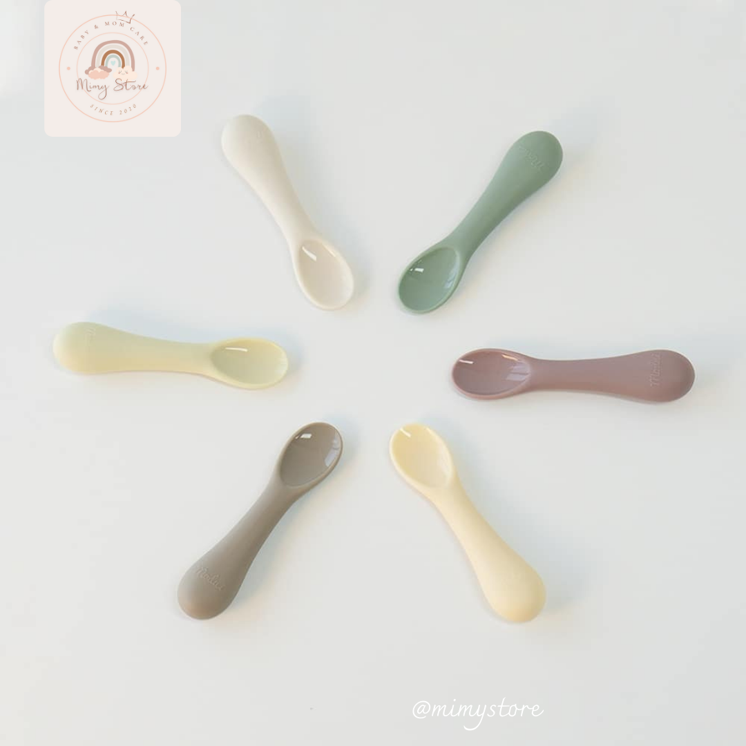 Thìa Ăn Dặm Silicone BLUEMAMA