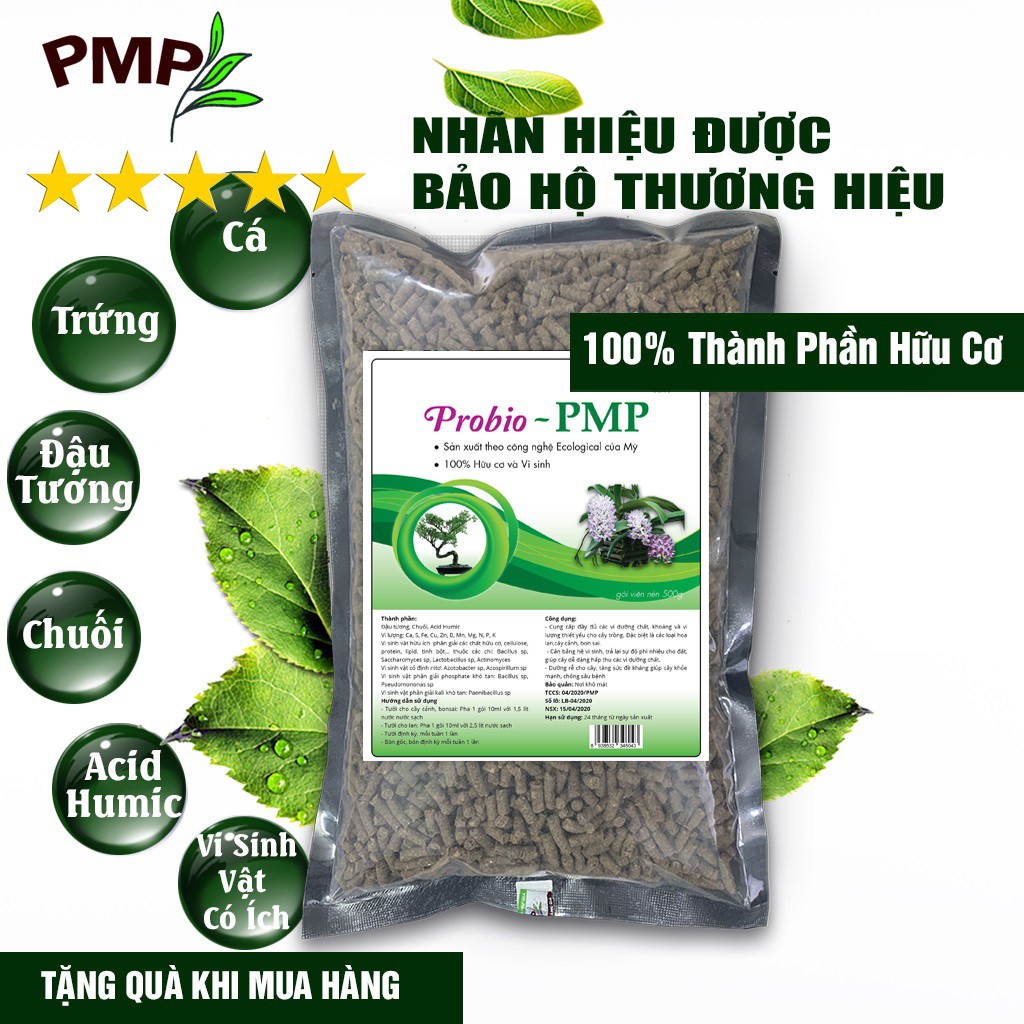 Phân tan chậm cho lan Probio PMP hữu cơ vi sinh 1,5kg
