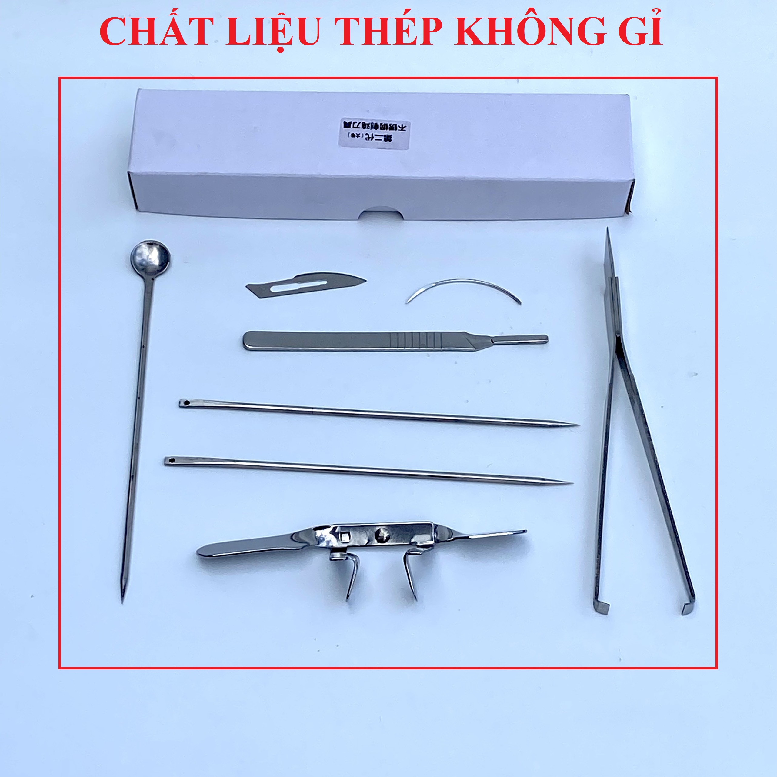 BỘ DỤNG CỤ THIẾN GÀ 8 MÓN ĐẦY ĐỦ NHẤT