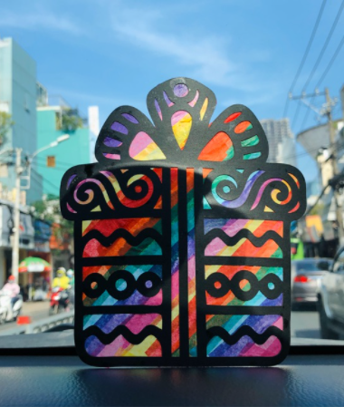 Handcrafted Suncatchers - Noel
