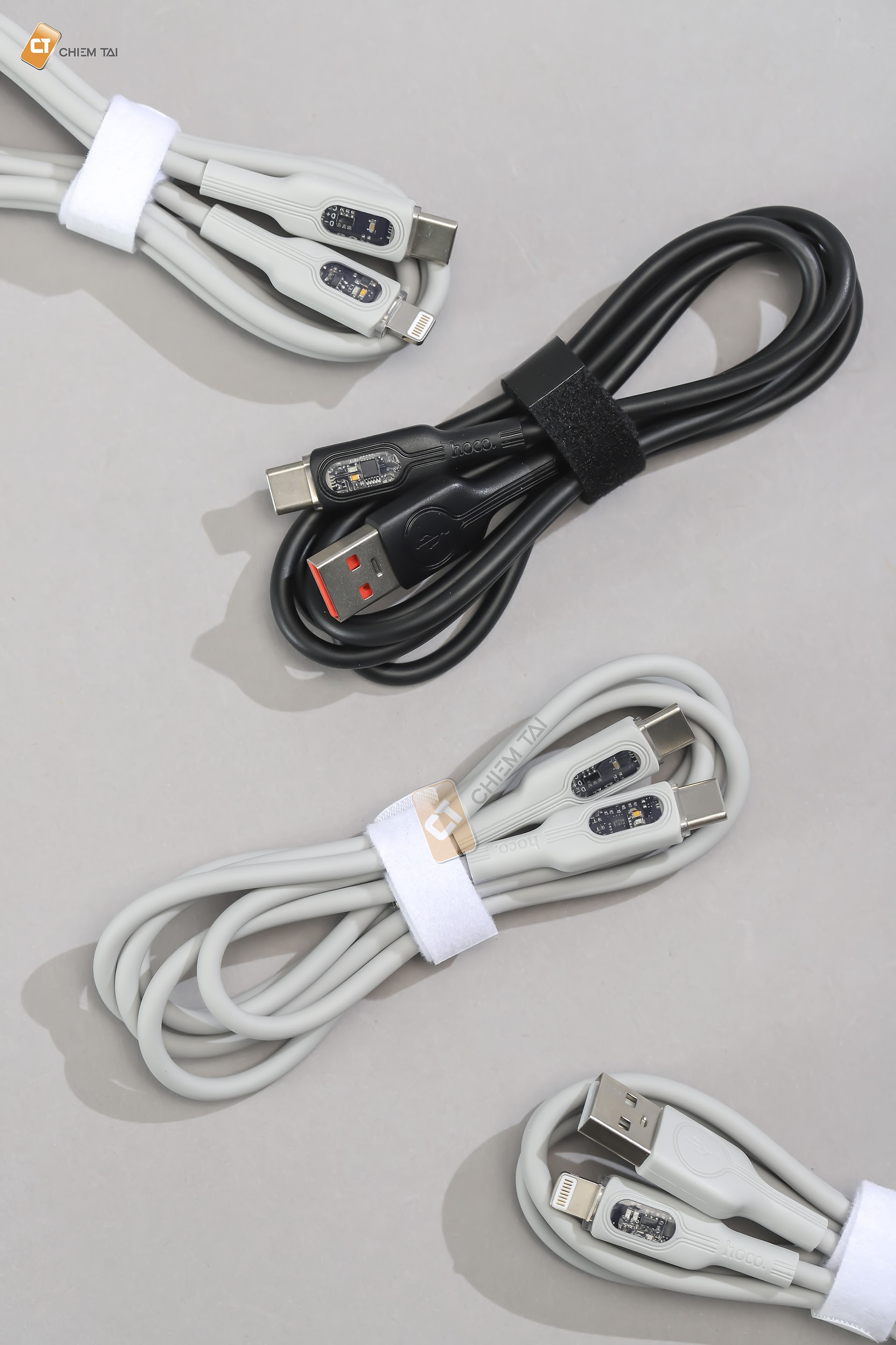 Cáp sạc nhanh tự ngắt Hoco U120 1.2m