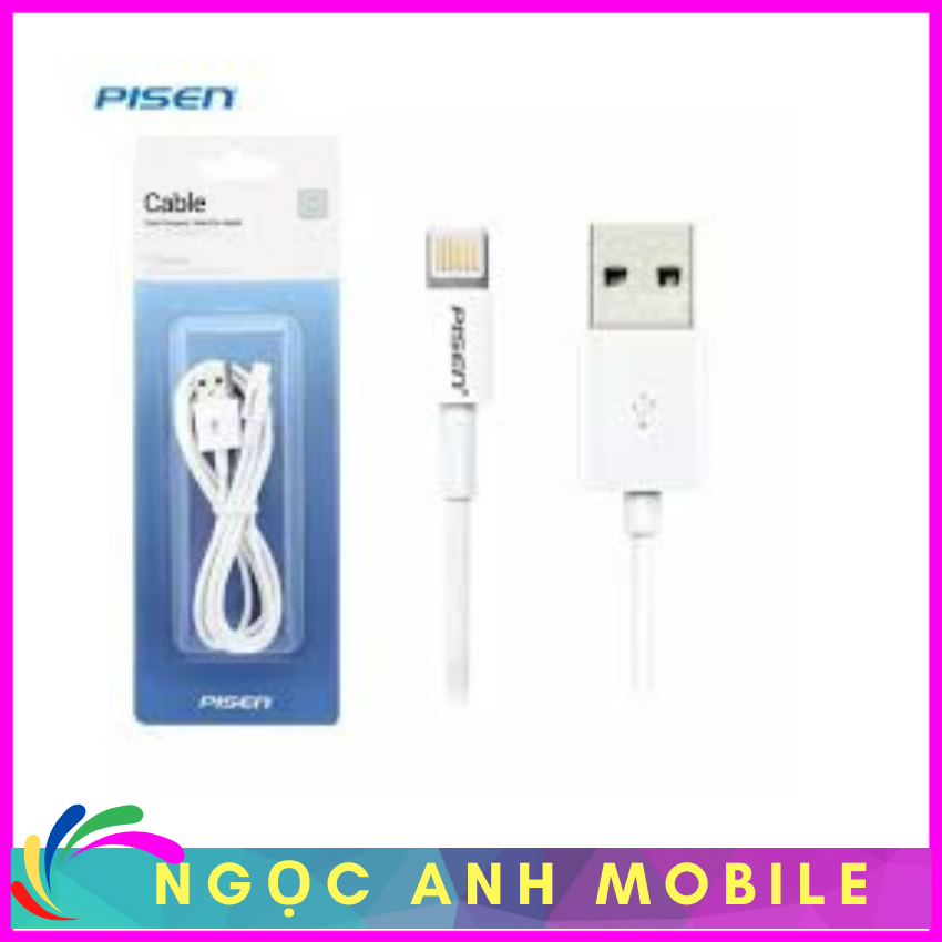 dây cáp sạc Pisen Lightning Cho iPhone/iPad