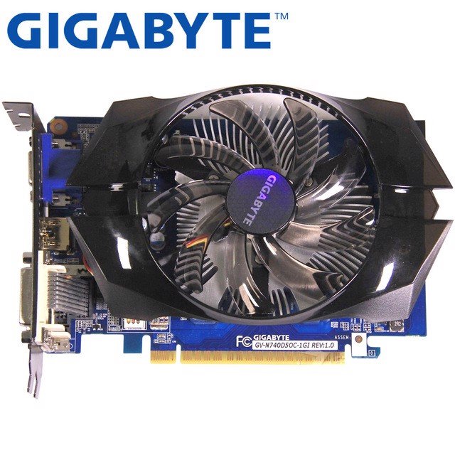 Card màn hình VGA Gigabyte GT740 2G D5 128b