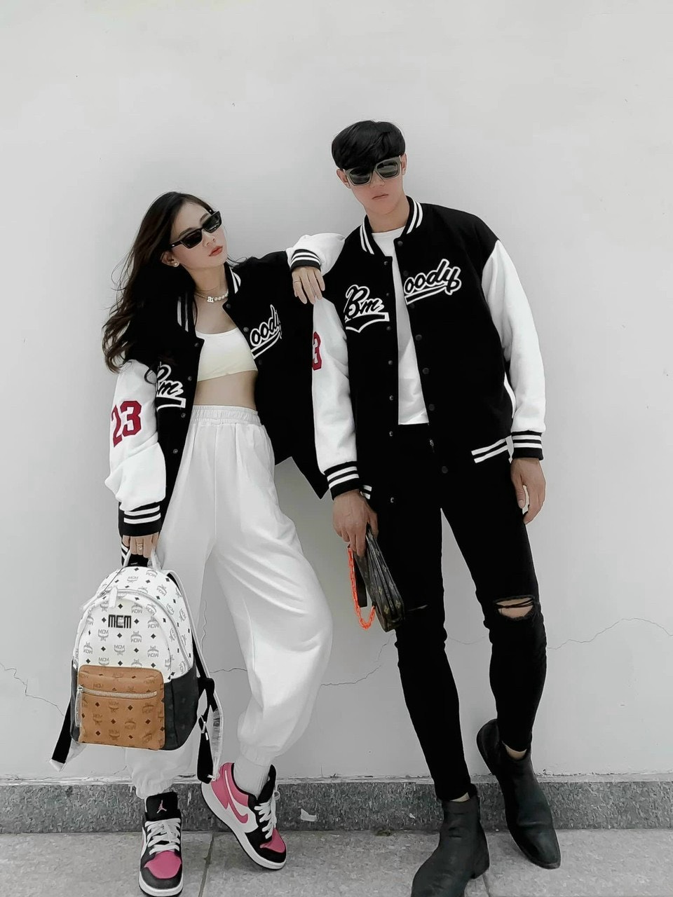 Áo khoác dù 23 dáng bóng chày unisex siêu hot