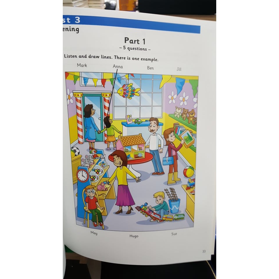 Sách - Pre A1 Starters 3 Student's Book: Authentic Examination Papers - 9781108747523