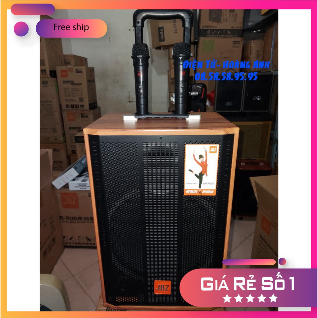 Loa kéo Jbz - J7 + 2 micro không dây ... mẫu mới 2020
