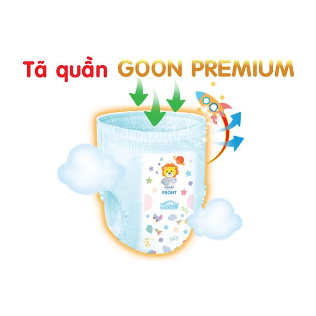 Tã/Bỉm Quần Goon Premium Size XL 42 miếng (dành cho bé 12 - 17 kg)