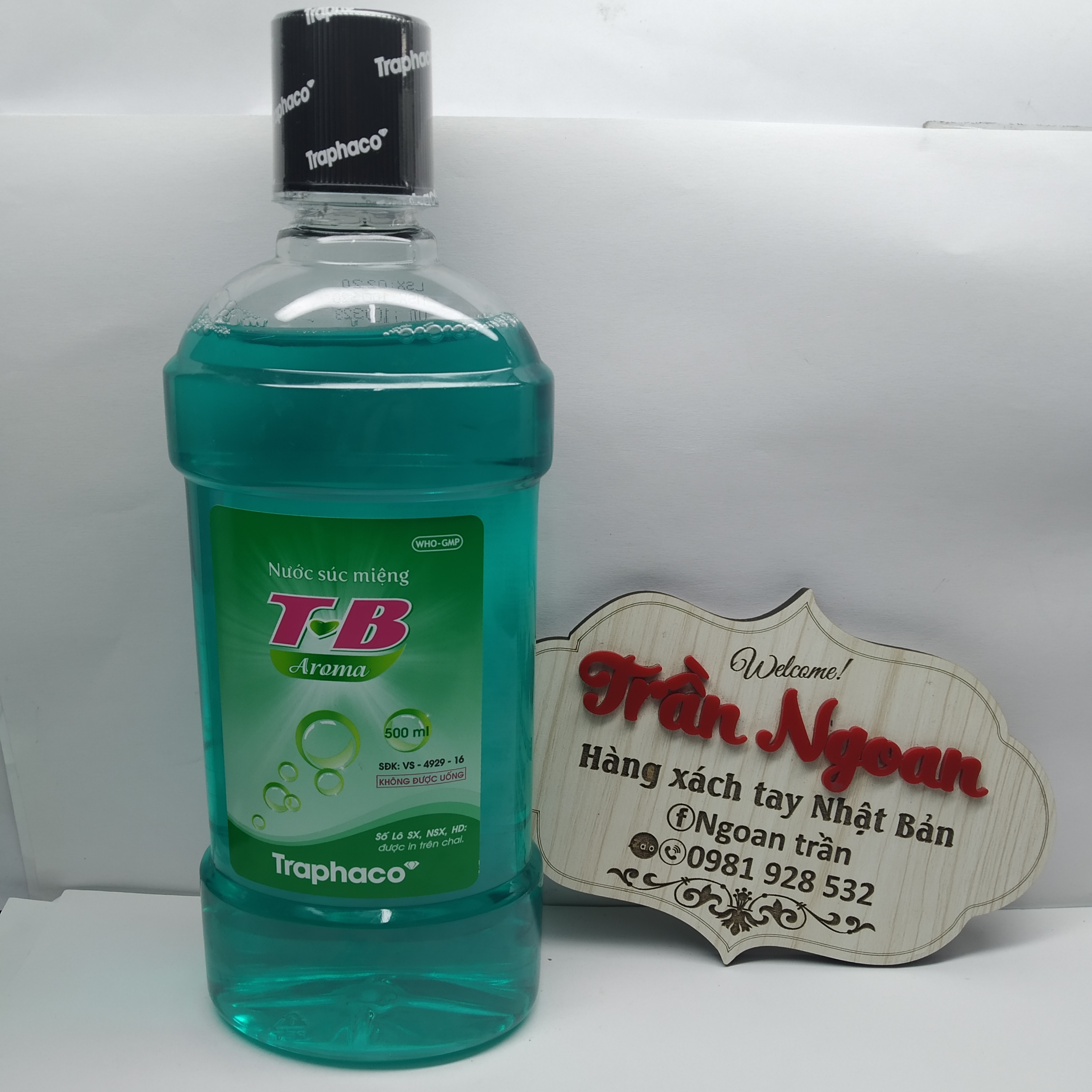 Nước Súc Miệng T-B Traphaco - Chai 500ml