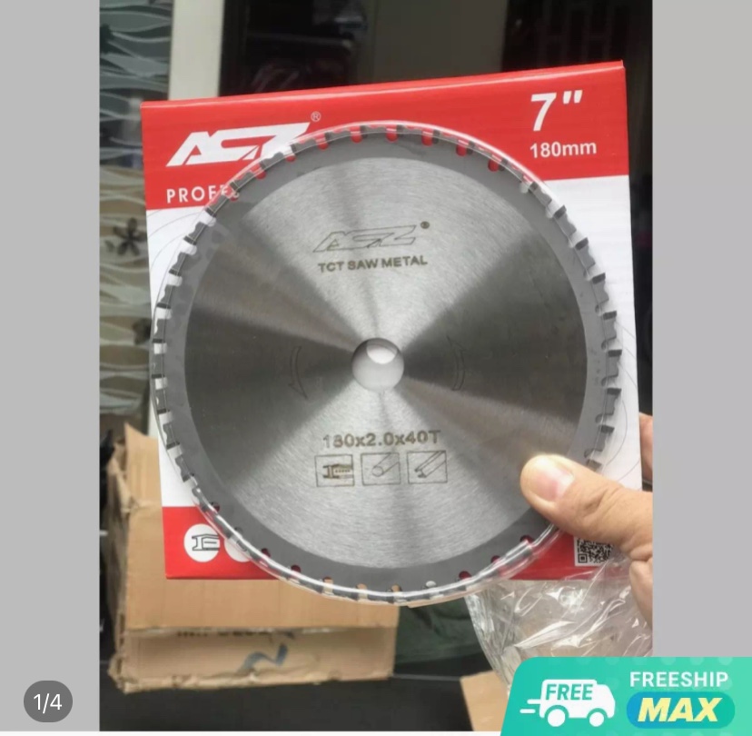 Lưỡi cắt sắt hợp kim 180mm -hiệu ACZ
