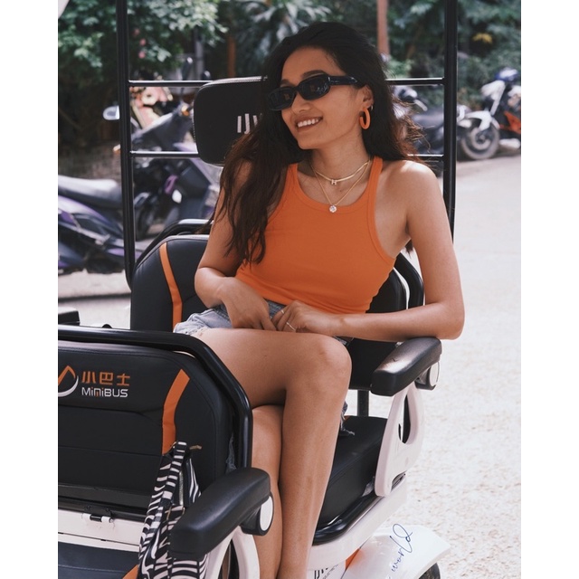 Áo Ba Lỗ Dây Nhỏ Dáng Dài - Tharo Clothing -