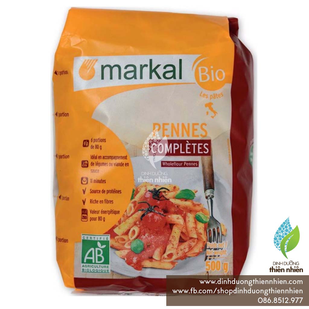 [TÚI NGUYÊN] Mì Nui Hữu Cơ Markal, Bio Junior, Bartolini Organic Pasta
